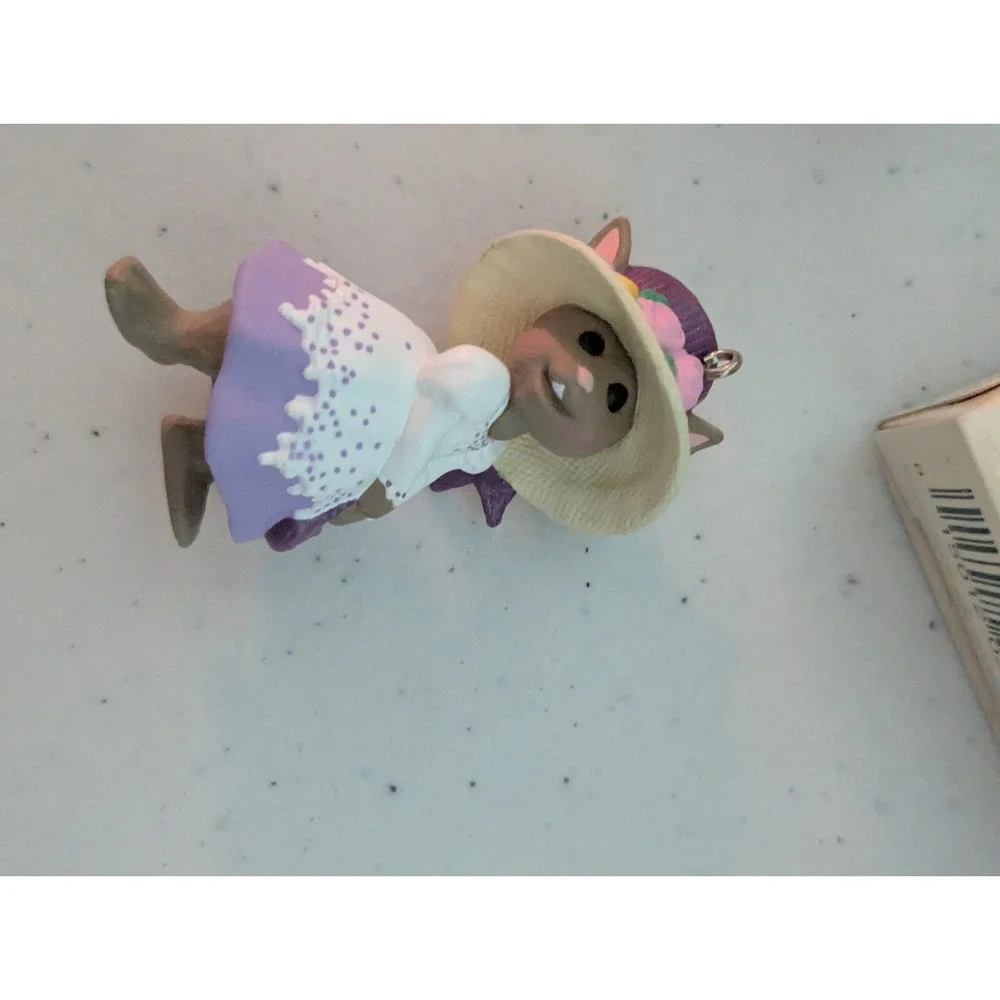1992 Keepsake Ornament Springtime Bonnets Vintage - Picture 6 of 8